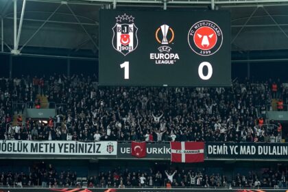 Beşiktaş Midtjylland'ı 1-0 Yendi
