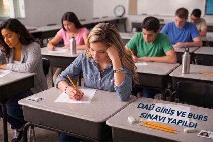 DAÜ Giriş ve Burs Sınavı Yapıldı