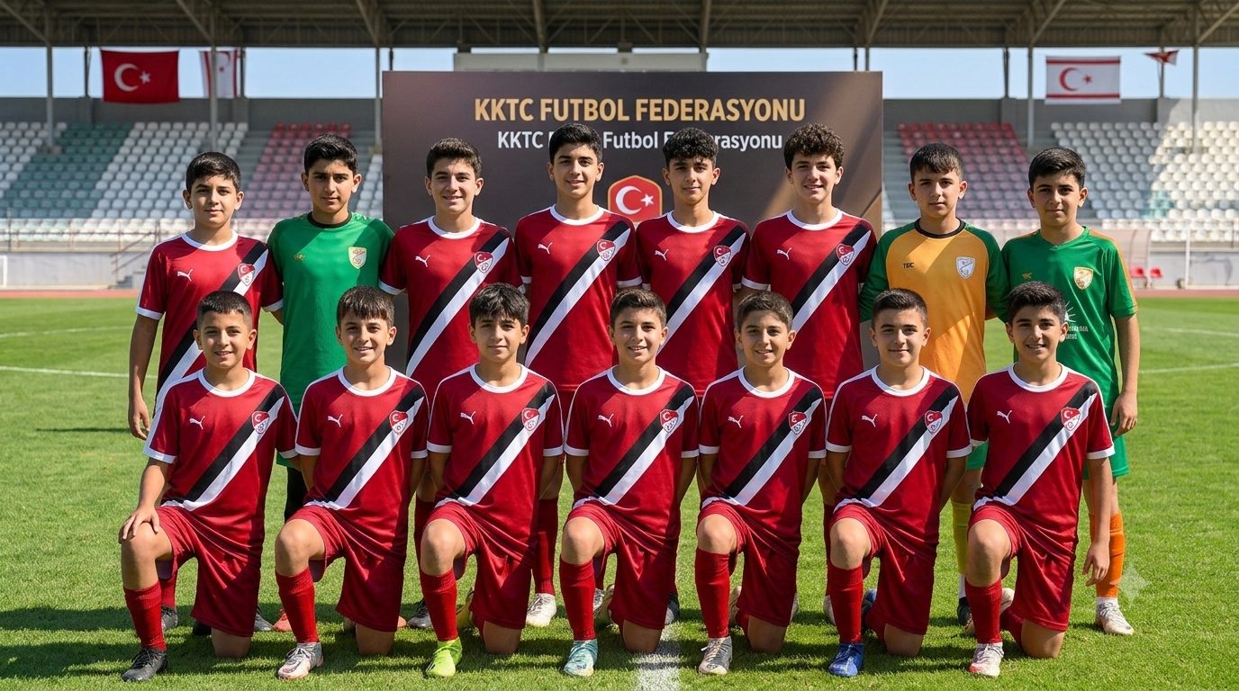 KKTC U12 Milli Takımı Sahne Aldı