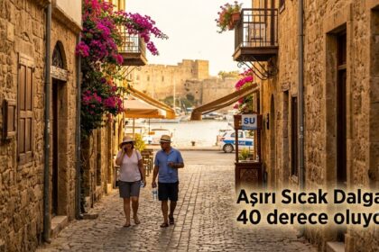 KKTC'de Sıcaklık 40 Dereceye Çıkıyor